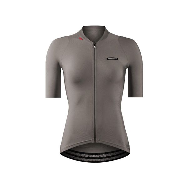 Damski jersey Etxeondo Alda Metalica. Szare koszulki sportowe damskie ETXEONDO, bez wzorów, z jersey, rowerowe. Za 761.00 zł.