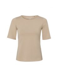 Franco Callegari Koszulka Kobiety Bawełna brązowy, XL. Brązowe t-shirty damskie Franco Callegari, xl, bez wzorów, z bawełny, bez kołnierzyka. Za 99.95 zł.