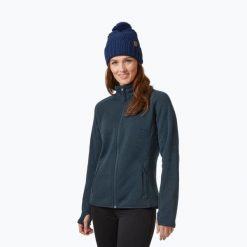 Bluza trekkingowa damska Helly Hansen Varde 2.0. Niebieskie bluzy damskie Helly Hansen, bez wzorów, bez kaptura. W wyprzedaży za 493.50 zł.
