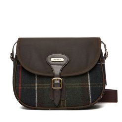 Torba Barbour. Zielone listonoszki damskie Barbour, bez wzorów, bez dodatków. Za 424.99 zł.