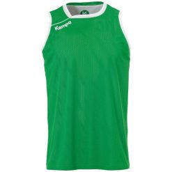 Odwracalny tank top Kempa Player. Białe koszulki sportowe męskie Kempa, xl, bez wzorów, eleganckie, z asymetrycznym kołnierzem. Za 157.00 zł.