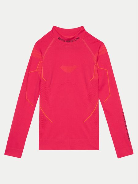 Brubeck Bielizna termoaktywna górna LS1365J Czerwony Slim Fit. Czerwona bielizna dla dziewczynek Brubeck, bez wzorów, z syntetyku. Za 89.99 zł.