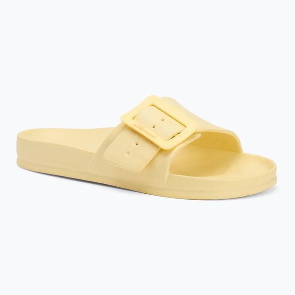 Klapki damskie Ellesse Eloise. Żółte klapki damskie Ellesse, bez wzorów, z materiału, sportowe, bez obcasa. Za 55.99 zł.