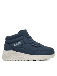 Skechers Sneakersy Uno Lite 417009L NVY Granatowy. Niebieskie buty sportowe chłopięce Skechers, bez wzorów, ze skóry, bez zapięcia. Za 239.99 zł.