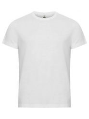 Clique Classic OC-T T‑shirt męski z bawełny organicznej biały – white. Białe t-shirty męskie CLIQUE, m, bez wzorów, z bawełny, klasyczne, bez kołnierzyka. Za 101.05 zł.