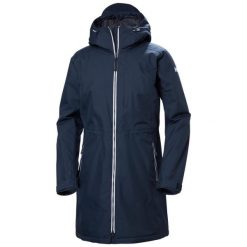 Kurtka wodoodporna ocieplana damska Helly Hansen Westport. Niebieskie kurtki damskie Helly Hansen, na jesień, s, bez wzorów, z poliamidu, bez kaptura. Za 751.40 zł.