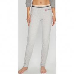 Etam - Legginsy. Szare legginsy damskie Etam, z bawełny. Za 89.90 zł.