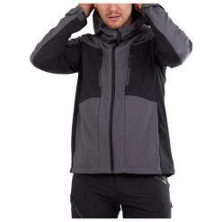 Kurtka softshell męska Fundango Rauris Softshell. Niebieskie kurtki męskie Fundango, m, bez wzorów, z softshellu, sportowe, bez kaptura. Za 459.90 zł.