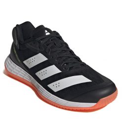 Buty halowe adidas. Czarne buty sportowe męskie Adidas, bez zapięcia. Za 369.99 zł.