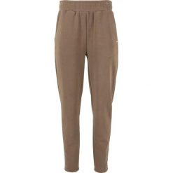 Damskie spodnie dresowe Athlecia Jillnana. Brązowe obuwie sportowe damskie Athlecia, bez wzorów, z dresówki. Za 281.50 zł.
