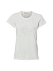 MOS MOSH Koszulka - MMSherri Kobiety Bawełna (100%) biały, XS. Białe t-shirty damskie Mos Mosh, xs, bez wzorów, z bawełny, bez kołnierzyka. Za 229.95 zł.