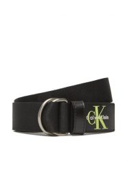 Calvin Klein Pasek Męski Tech Utility Webbing Belt 35Mm LV04G7034G Czarny. Czarne paski damskie Calvin Klein, bez wzorów, ze skóry. Za 159.99 zł.