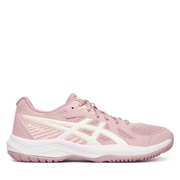 Buty halowe Asics. Czerwone obuwie sportowe damskie Asics, bez wzorów. Za 255.99 zł.