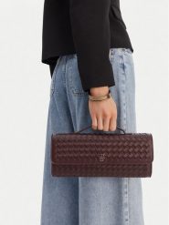 Badura Torebka C-JERRY-01 Bordowy. Czerwone torebki do ręki damskie Badura, bez wzorów, z materiału, bez dodatków. Za 229.99 zł.