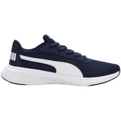 Buty męskie do biegania Puma Night Runner V2. Białe buty sportowe męskie Puma, bez zapięcia, do biegania. Za 189.00 zł.