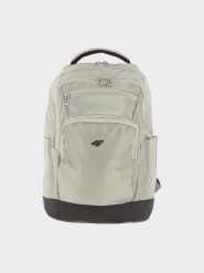 4F Plecak miejski (20 L) z kieszenią na laptop - oliwkowy Uniwersalny. Brązowe plecaki damskie 4f, bez wzorów, z syntetyku, eleganckie. Za 199.99 zł.