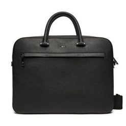 Torba na laptopa BOSS. Czarne torby na laptopa męskie Boss, bez wzorów. Za 949.99 zł.