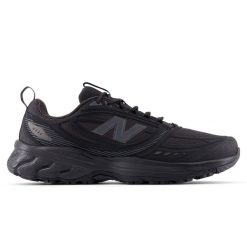 Buty męskie New Balance 410 v9 M4105FS – czarne. Czarne buty sportowe męskie New Balance, z materiału, bez zapięcia, do biegania. Za 349.99 zł.