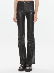 PINKO Jeansy Flora 100561 A142 Czarny Wide Leg. Czarne jeansy damskie Pinko. Za 1,379.00 zł.