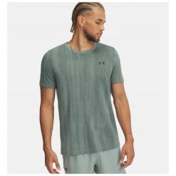 T-Shirt Męski Under Armour Koszulka Męska Sportowa Szybkoschnąca. T-shirty męskie Under Armour, m, bez wzorów, sportowe, bez kołnierzyka. Za 199.99 zł.