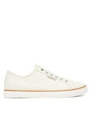 Calvin Klein Jeans Tenisówki Ess Vulc Low Mg Cv YM0YM01301 Beżowy. Brązowe trampki męskie Calvin Klein Jeans, bez wzorów, z jeansu, bez zapięcia. Za 189.99 zł.