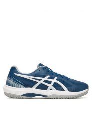 Asics Buty halowe Court Hunter Ff 1071A111 Niebieski. Niebieskie buty sportowe męskie Asics, ze skóry, bez zapięcia. Za 399.99 zł.