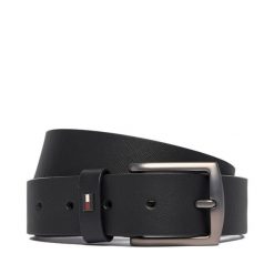Pasek Męski Tommy Hilfiger. Czarne paski damskie Tommy Hilfiger, bez wzorów. Za 229.99 zł.