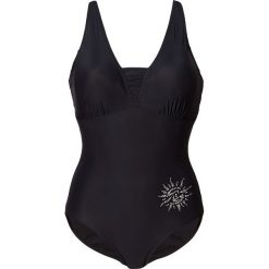 Kostium kąpielowy modelujący sylwetkę bonprix czarny. Czarne kostiumy jednoczęściowe damskie bonprix. Za 129.99 zł.