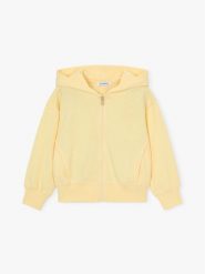 Mayoral Bluza 3457 Żółty Regular Fit. Żółte bluzy dla dziewczynek Mayoral, bez wzorów, z bawełny, bez ramiączek, bez kaptura. Za 129.99 zł.