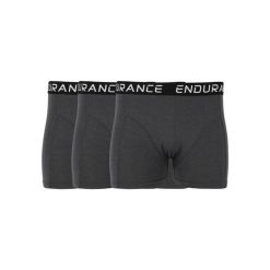 Bokserki Endurance Burke (x3). Niebieskie bokserki męskie Endurance, m, bez wzorów, z bawełny. Za 131.00 zł.