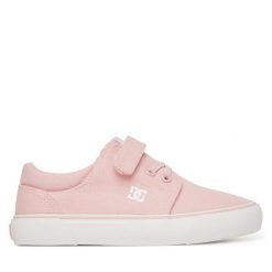 Tenisówki DC Shoes. Czerwone trampki i tenisówki dziewczęce DC Shoes, bez wzorów, bez zapięcia. Za 99.99 zł.