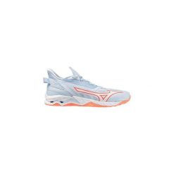 Damskie buty halowe Mizuno Wave Mirage. Niebieskie obuwie sportowe damskie Mizuno, bez wzorów, z gumy, na fitness i siłownię, mizuno wave. Za 749.10 zł.