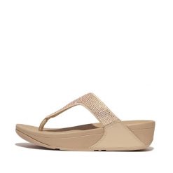 Sandały damskie FitFlop Lulu. Brązowe klapki damskie FIT FLOP, bez wzorów, z mikrofibry, bez obcasa, bez zapięcia. Za 458.00 zł.