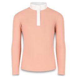 Dziewczęca koszulka polo z długim rękawem do jazdy konnej Kentucky Tokyo. Czerwone bluzki dla dziewczynek KENTUCKY HORSEWEAR, bez wzorów, bez ramiączek. Za 352.50 zł.