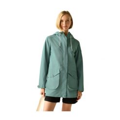 Damska Kurtka Wodoodporna Norana. Zielone kurtki damskie Regatta, m, z aplikacjami, z materiału, z kapturem. Za 330.99 zł.