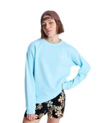 Bluza damska SURF STOKED TERRY VINT. Brązowe bluzy damskie Roxy, m, bez wzorów, z bawełny, bez kaptura. Za 132.99 zł.
