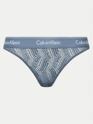 Calvin Klein Underwear Figi klasyczne 000QF7712E Niebieski. Niebieskie figi damskie Calvin Klein Underwear, xl, bez wzorów, z syntetyku. Za 59.99 zł.