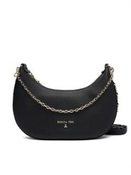 Patrizia Pepe Torebka 8B0310/L001-K103 Czarny. Czarne torebki do ręki damskie Patrizia Pepe, bez wzorów, ze skóry, bez dodatków. Za 1,039.00 zł.