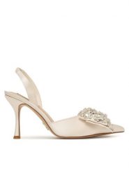 Steve Madden Szpilki Lovie 11004873 Écru. Szpilki damskie Steve Madden, bez wzorów, z materiału, bez obcasa, bez zapięcia. Za 599.99 zł.