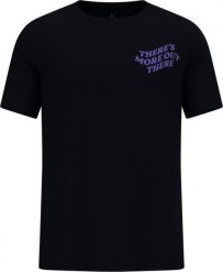 Koszulka męska Odlo ESSENTIAL PRINT T-shirt crew neck s/s. Czarne t-shirty męskie Odlo, l, bez wzorów, z materiału, bez kołnierzyka. Za 166.77 zł.