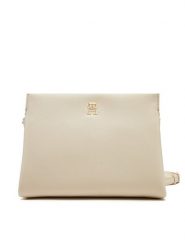 Tommy Hilfiger Torebka Th Legacy Mini Crossover AW0AW17225 Écru. Torebki do ręki damskie Tommy Hilfiger, bez wzorów, ze skóry, bez dodatków. Za 319.99 zł.
