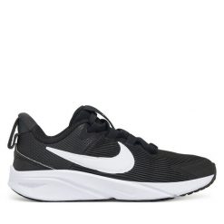 Sneakersy Nike. Czarne trampki i tenisówki chłopięce Nike, bez wzorów, retro, bez zapięcia. Za 199.99 zł.