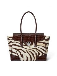 LAUREN RALPH LAUREN Torebka 431969469001 Brązowy. Brązowe torebki do ręki damskie Lauren Ralph Lauren, bez wzorów, z materiału, bez dodatków. Za 1,489.00 zł.