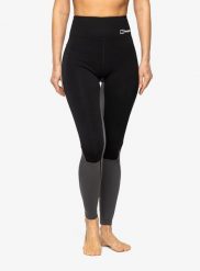 Legginsy termoaktywne damskie Berghaus MTN Seeker ST Legging. Czarne bielizna termoaktywna damska Berghaus, l, bez wzorów, z materiału, bez ramiączek, długie. Za 291.49 zł.