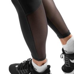 Damskie legginsy do biegania Fitness Siroko Fighter. Czarne legginsy sportowe damskie SIROKO, l, bez wzorów, z materiału, do biegania. Za 127.00 zł.