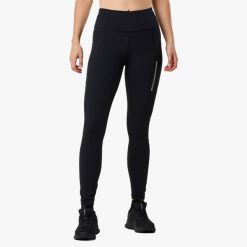 Długie legginsy treningowe damskie Swedemount Core Pocket Tights szybkoschnące. Czarne bielizna termoaktywna damska SWEDEMOUNT, bez wzorów, z tkaniny, długie, do biegania. Za 125.00 zł.