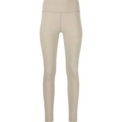 Damskie legginsy Athlecia Franz. Brązowe legginsy damskie Endurance, bez wzorów, do biegania. Za 191.00 zł.