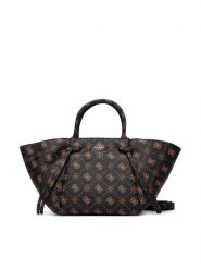 Guess Torebka Allegra HWGP24 89060 Czarny. Czarne torebki do ręki damskie Guess, z aplikacjami, ze skóry, bez dodatków. Za 634.99 zł.