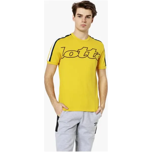 Lotto Koszulka Ss Athletica Ii Stp Js , żółty, rozmiar L. Żółte koszulki sportowe męskie Lotto, l, bez wzorów, z materiału, bez kołnierzyka, bez ramiączek, climacool (adidas). W wyprzedaży za 59.99 zł.