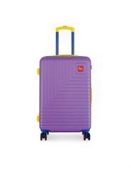 Semi Line Walizka średnia T5940-2 Fioletowy. Fioletowe walizki męskie Semi-line, bez wzorów, z tworzywa sztucznego, średnie. Za 189.99 zł.